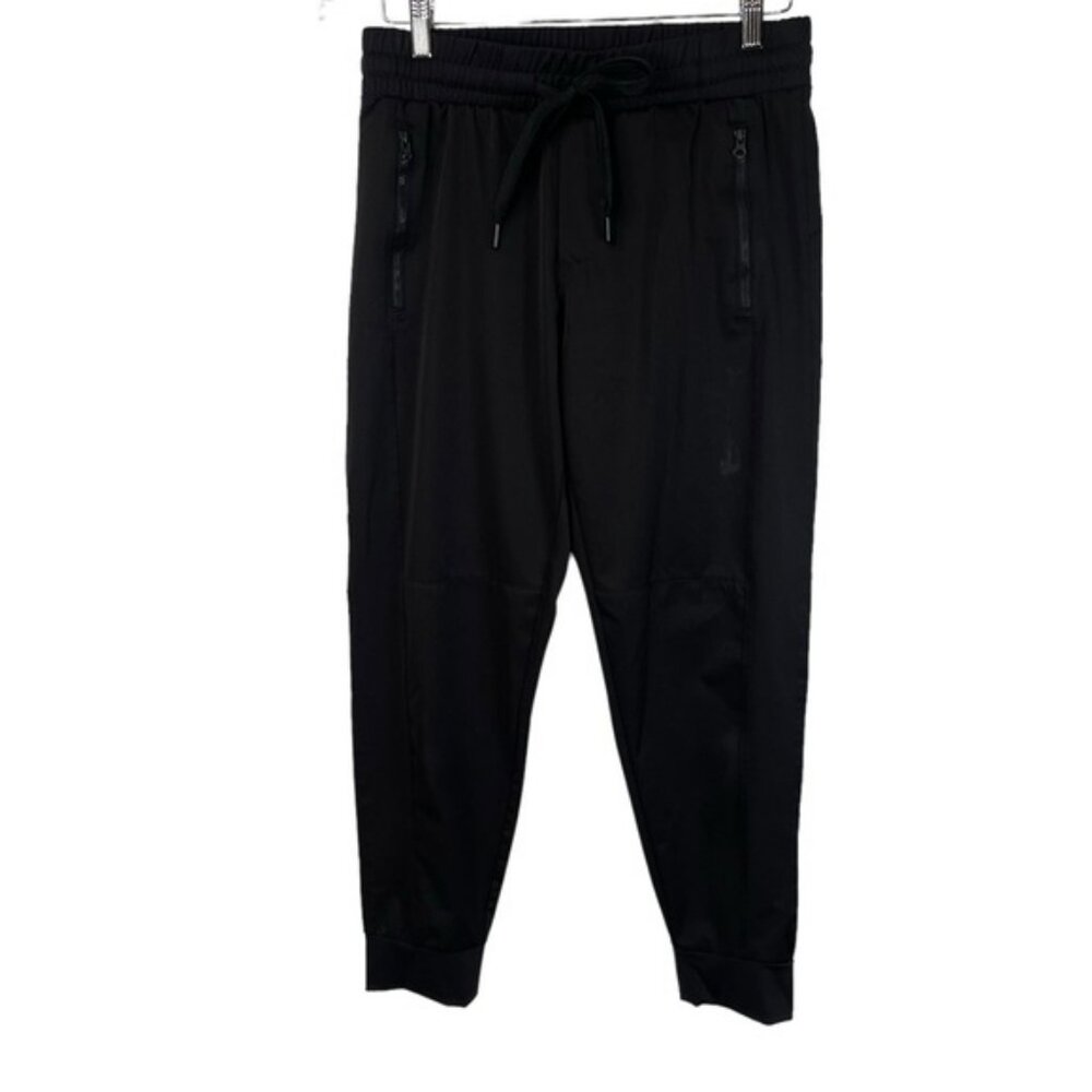 Tilley Women's Black Joggers Size Small Pull On Stretch Elastic Waist